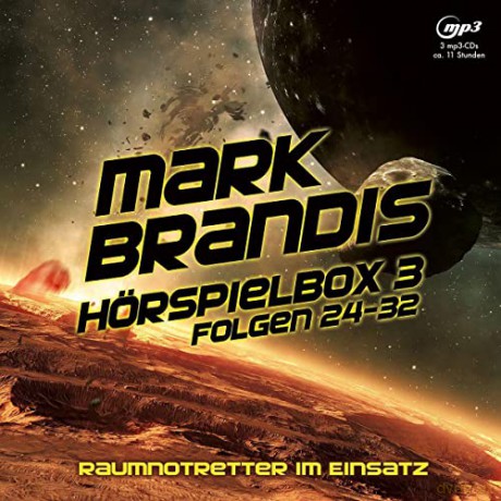 Mark Brandis: Hörspielbox 3-Raumnotretter Im Einsatz [3CD]
