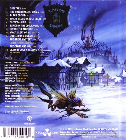Avantasia: The Mystery Of Time (digibook) [CD]