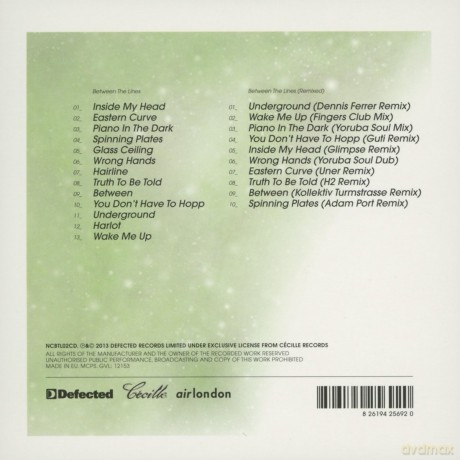 Nick Curly: Between The Lines (ecopack) [2CD]