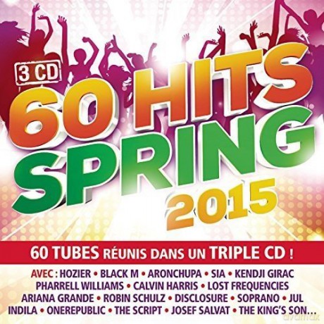 60 Hits Spring 2015: Hozier,black m,aronchupa... [3CD]