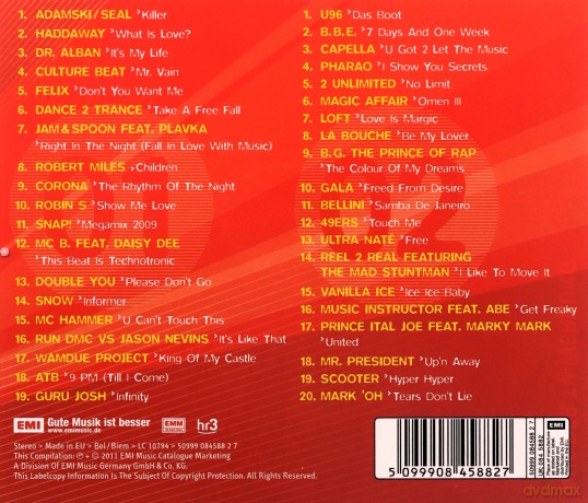 Hr3 Madhouse 90er Dance Classics -2cd- [2CD]