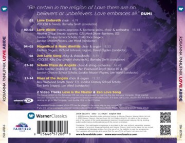 Lee Ward/London Oratory Schola: Panu:Love Abide/New Choral Mus [CD]
