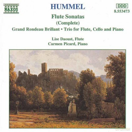 HUMMEL: Flute Sonatas [CD]