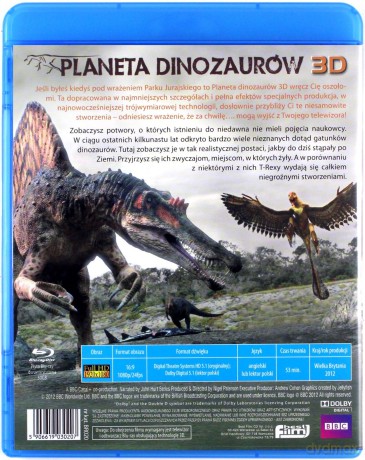 Planeta dinozaurów 3D (BBC) [Blu-Ray 3D]
