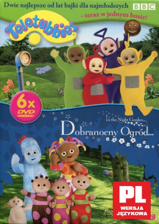 Bajkowy Mega BOX: Teletubisie / Dobranocny ogród [BOX] [6DVD]