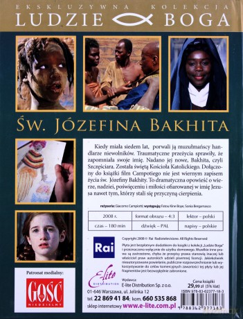 Św. Józefina Bakhita (Ludzie Boga) (booklet) [DVD]
