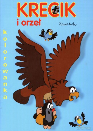 Krecik I Orzeł. Kolorowanka [KSIĄŻKA]