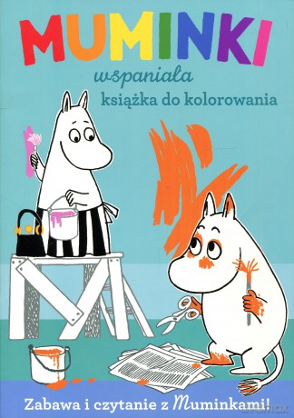 Muminki Wspaniała Książka Do Kolorowania [KSIĄŻKA]