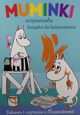 Muminki Wspaniała Książka Do Kolorowania [KSIĄŻKA]