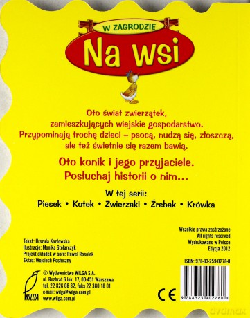 Na Wsi. W Zagrodzie [KSIĄŻKA]