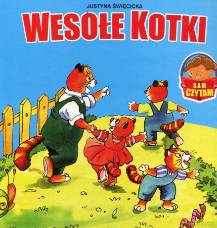Wesołe Kotki. Czytam Sama, Czytam Sam [KSIĄŻKA]