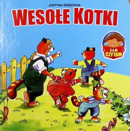 Wesołe Kotki. Czytam Sama, Czytam Sam [KSIĄŻKA]