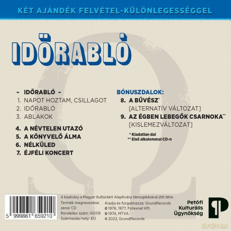 Omega: Idorabló [CD]