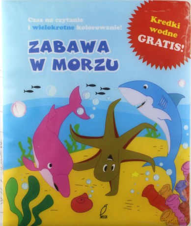 Zabawa W Morzu. Książka Z Kredkami Wod [KSIĄŻKA]