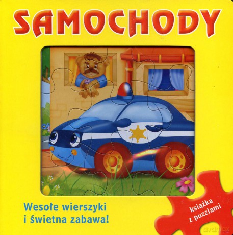Książka Z Puzzlami. Samochody [KSIĄŻKA]