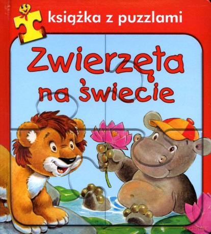Książka Z Puzzlami. Zwierzęta Na Świecie [KSIĄŻKA]