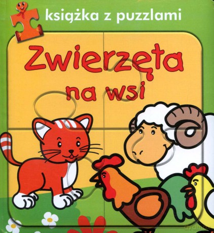 Książka Z Puzzlami. Zwierzęta Na Wsi [KSIĄŻKA]