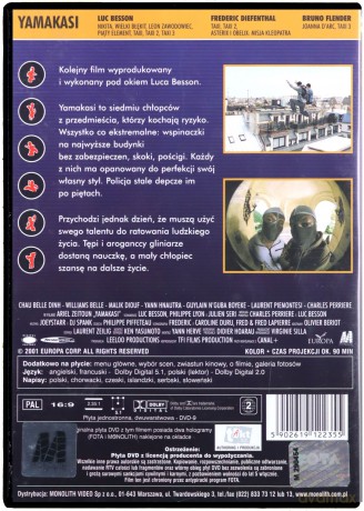 Yamakasi [DVD] film