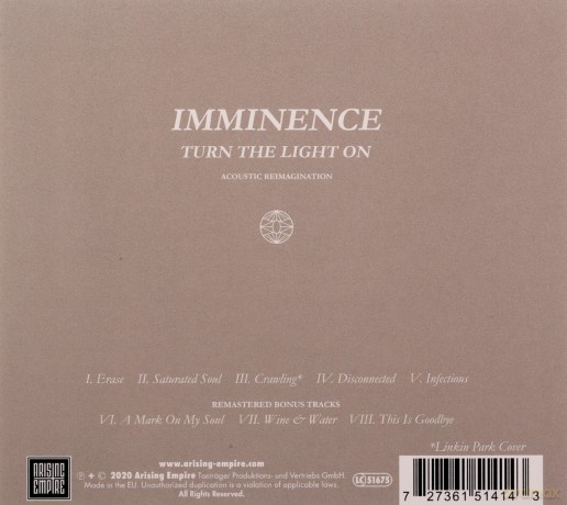 Imminence: Imminence-Turn The Light On [CD]