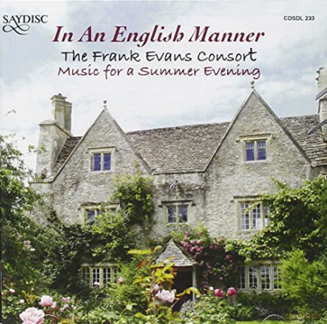 The Frank Evans Consort: In An English Manner [CD]
