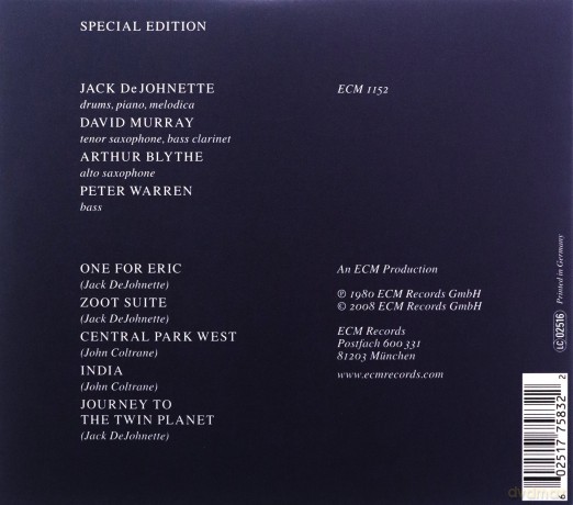 Jack Dejohnette: Special Edition (Touchstones) [CD]