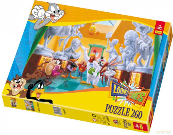TREFL 260 Looney Tunes w muzeum 13082 [PUZZLE]
