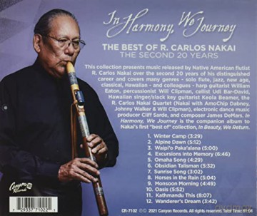 R. Carlos Nakai: In Harmoney We Journey-The Best Of The Second 20 Y [CD]