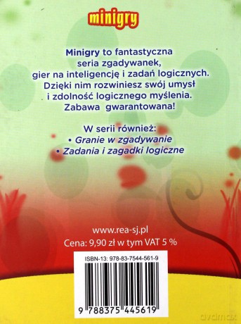 Gry na inteligencję. Minigry [KSIĄŻKA]