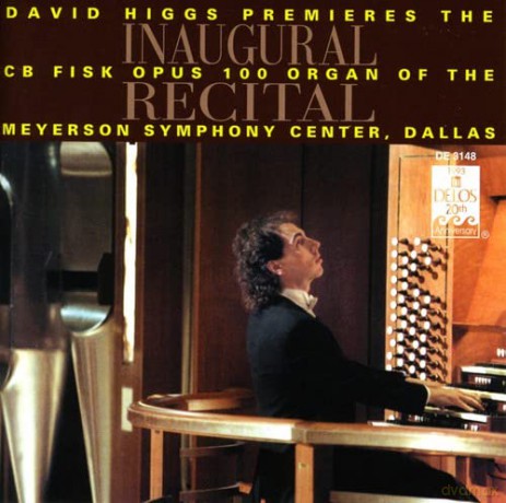 Higgs David: Inaugural Recital Fisk Organ D [CD]