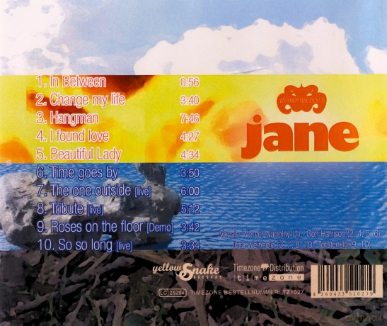 Werner Nadolnys Jane: Inbetween [CD]