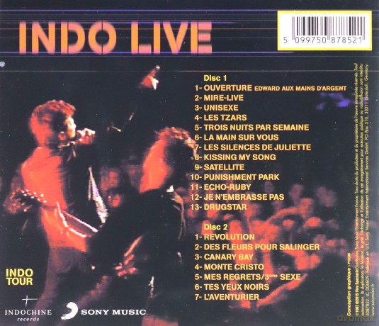 Indochine: Indo Live [2CD]