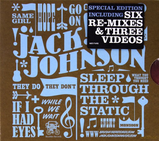Jack Johnson: Sleep Through The Static (digipack) [2CD]