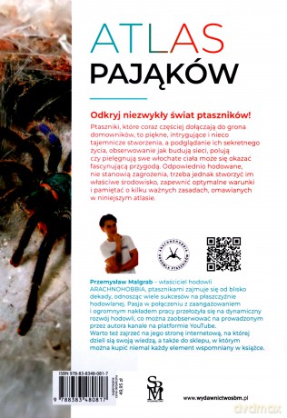 Atlas pająków - Przemysław Malgrab [KSIĄŻKA]