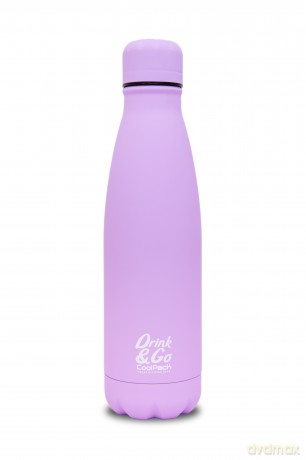 Bidon metalowy 500ml Coolpack termo bottle pastel powder purple