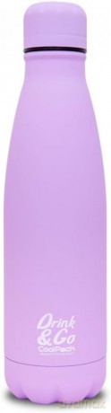 Bidon metalowy 500ml Coolpack termo bottle pastel powder purple