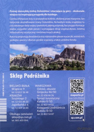 Cortina d'Ampezzo. Dolomity dla każdego - Rafał Kardaś, Dariusz Tkaczyk [KSIĄŻKA]