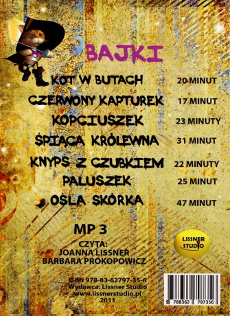 Bajki Wg Ch.Perroult - Hanna Januszewska [AUDIOBOOK] [CD-MP3]