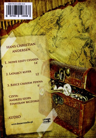 Baśnie Andersena 1 - Hans Christian Andersen [AUDIOBOOK] [CD]
