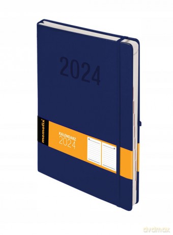 Kalendarz 2024 2024 Memo A4 granat [KALENDARZ]