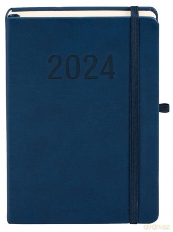 Kalendarz 2024 2024 Memo A4 granat [KALENDARZ]
