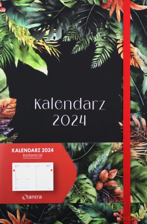 Kalendarz 2024 Botanical Tropik A5 [KALENDARZ]