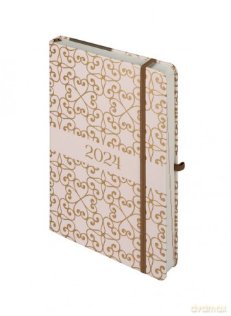 Kalendarz 2024 Glamur Mandala A5 [KALENDARZ]