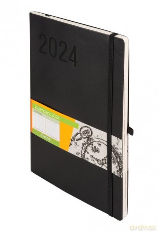 Kalendarz 2024 Impresja B5 czarny [KALENDARZ]