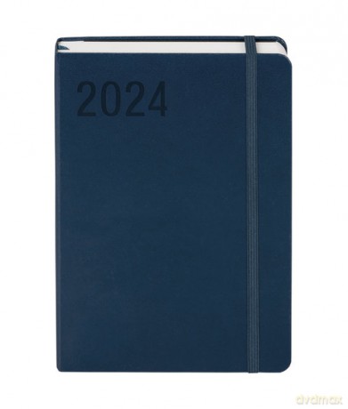 Kalendarz 2024 Minimalizm A5 granat [KALENDARZ]