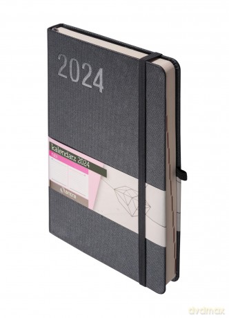 Kalendarz 2024 Rubi A5 grafit [KALENDARZ]