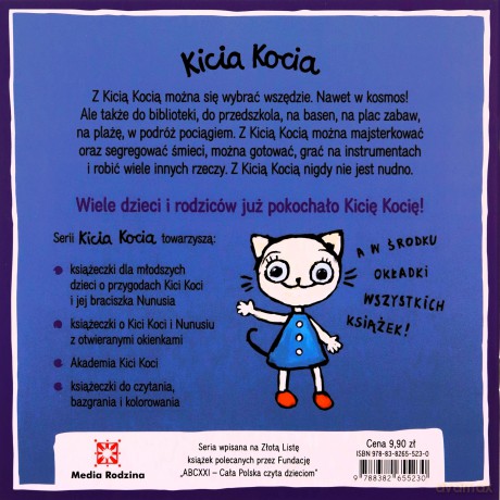 Kicia Kocia co z tymi śmieciami. Kicia Kocia - Anita Głowińska [KSIĄŻKA]