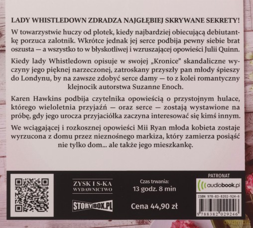 Kronika towarzyska lady Whistledown [AUDIOBOOK]