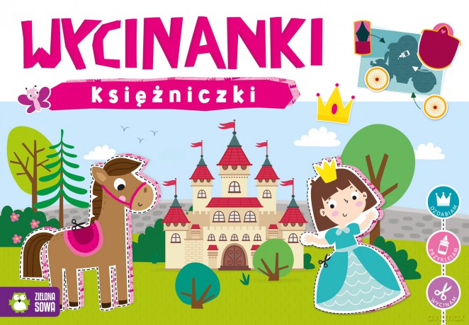 Księżniczki. Wycinanki [KSIĄŻKA]