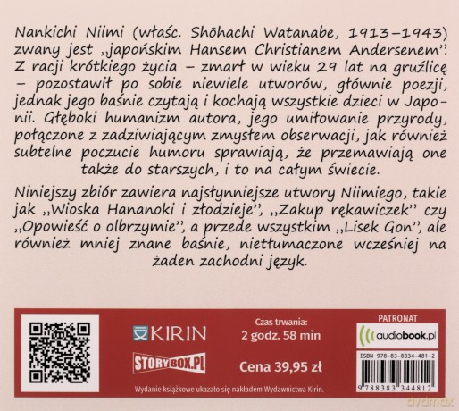 Lisek Gon i inne baśnie - Nankichi Niimi [AUDIOBOOK]