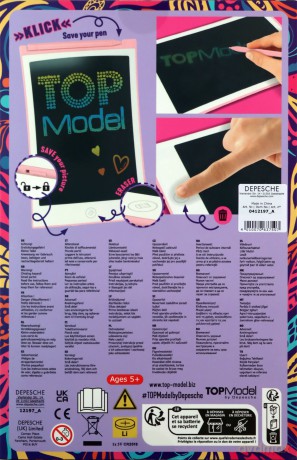 Magiczna tablica Top Model z LCD 12197A